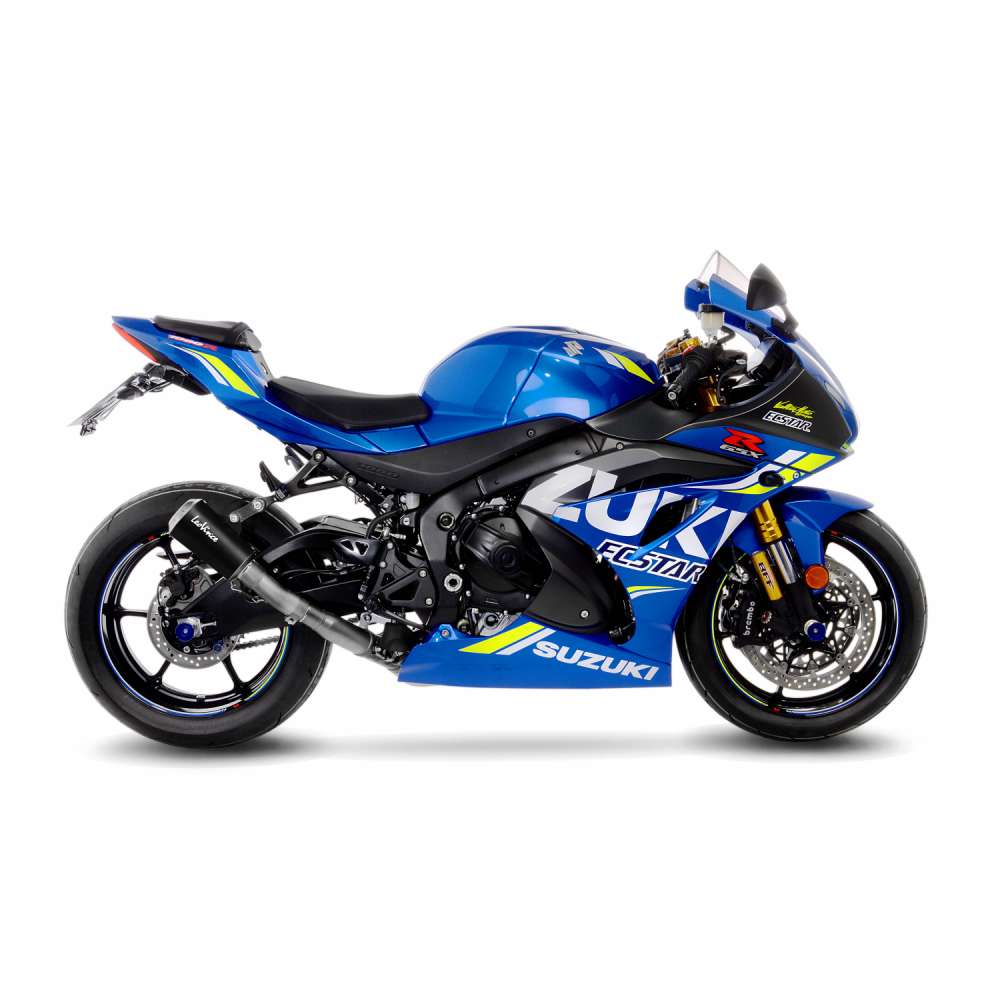 SUZUKI GSX-R 1000 LeoVince Exhaust LV-10 Black Slip-On Silencer 2017-2021 - Image 2