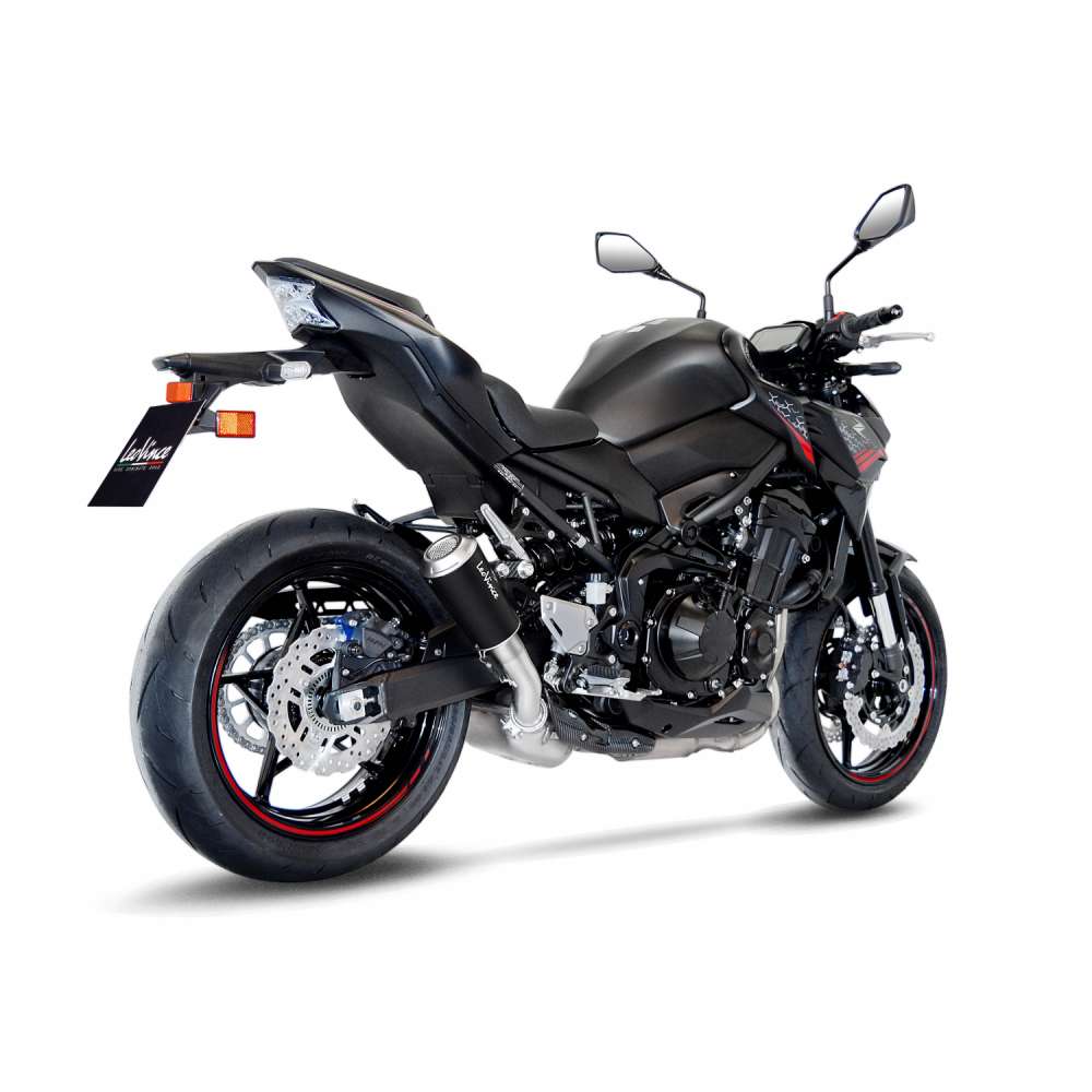 KAWASAKI Z 900 LeoVince Exhaust LV-10 Black Slip-On Silencer 2020-2024 - immagine 3