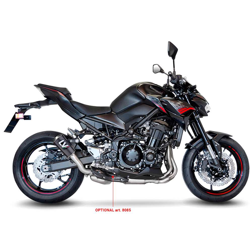 KAWASAKI Z 900 LeoVince Exhaust LV-10 Carbon Slip-On Silencer 2020-2024 - immagine 2
