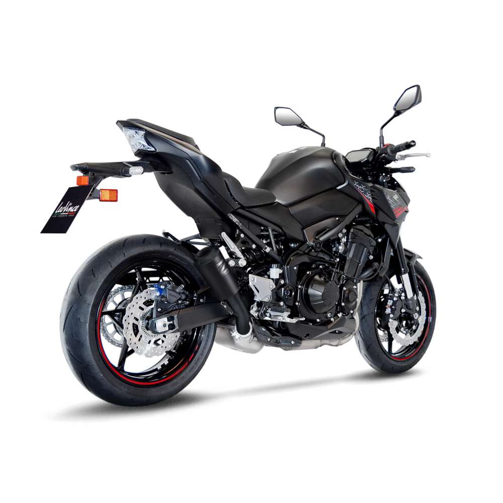 KAWASAKI Z 900 LeoVince Exhaust LV-10 Black Slip-On Silencer 2020-2024 - immagine 3