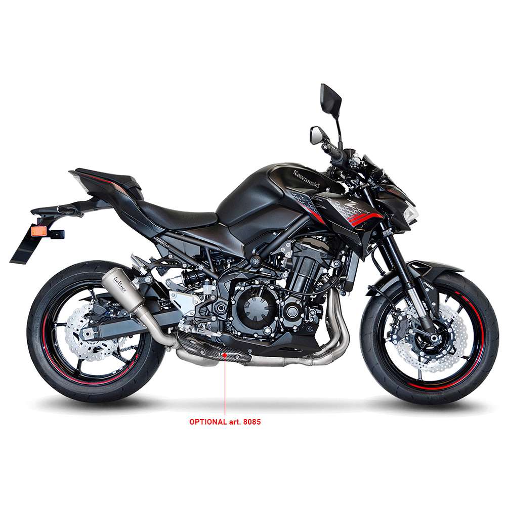 KAWASAKI Z 900 LeoVince Exhaust LV-10 Titanium Slip-On Silencer 2020-2024 - Image 2