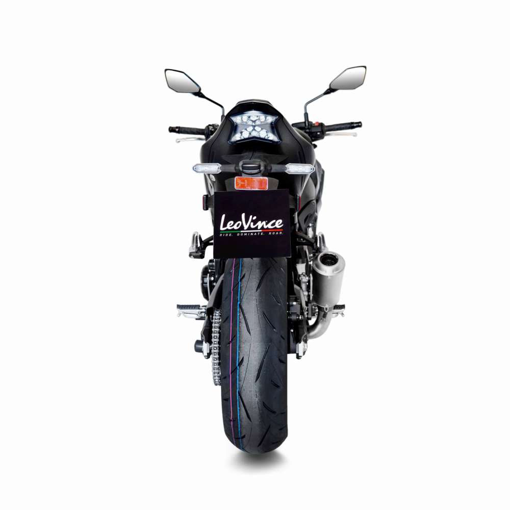 KAWASAKI Z 900 LeoVince Exhaust LV-10 Titanium Slip-On Silencer 2020-2024 - Image 4