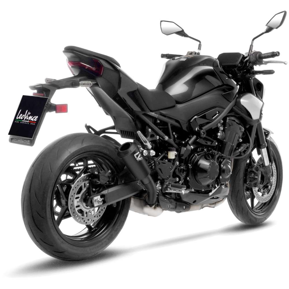 KAWASAKI Z 900 LeoVince Exhaust LV-10 Black Slip-On Silencer 2025-2026 - Slika 3