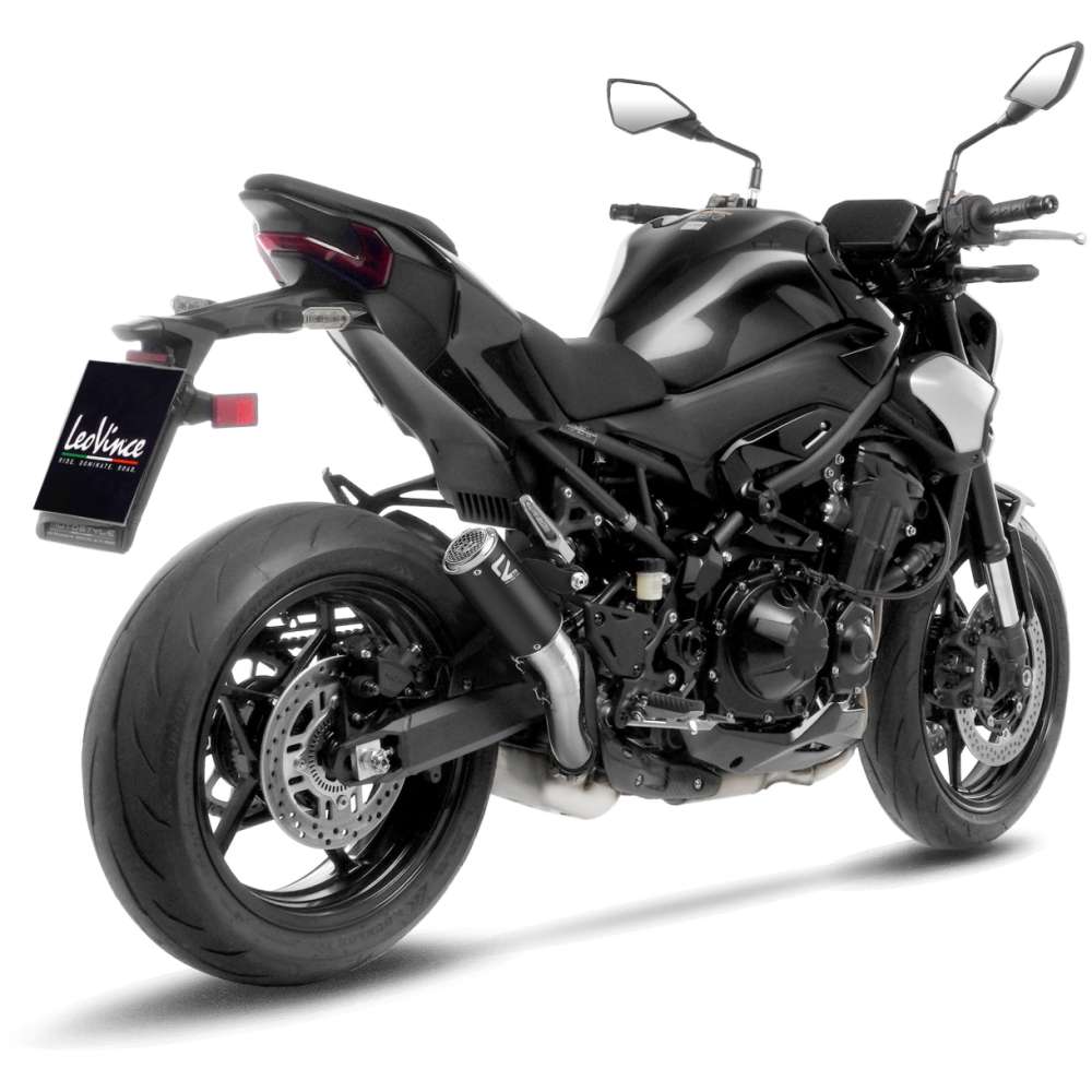 KAWASAKI Z 900 LeoVince Exhaust LV CORSA S Black Slip-On Silencer 2025-2026 - immagine 3