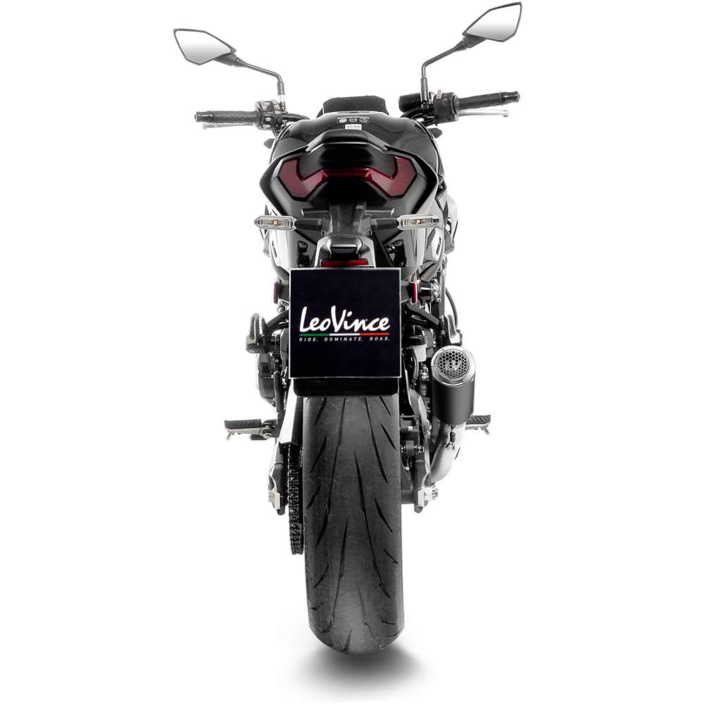 KAWASAKI Z 900 LeoVince Exhaust LV CORSA S Black Slip-On Silencer 2025-2026 - immagine 4