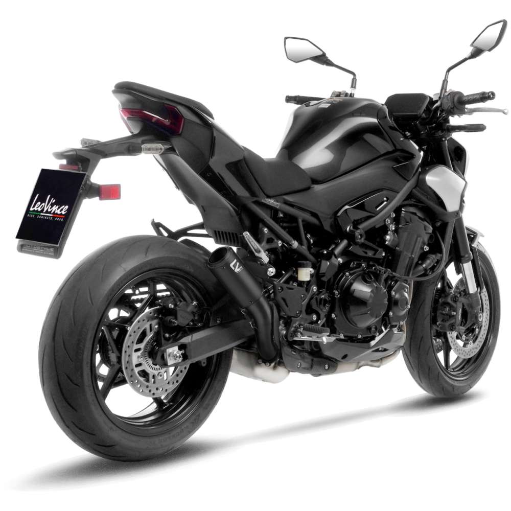 KAWASAKI Z 900 LeoVince Exhaust LV CORSA S Black Slip-On Silencer 2025-2026 - immagine 3