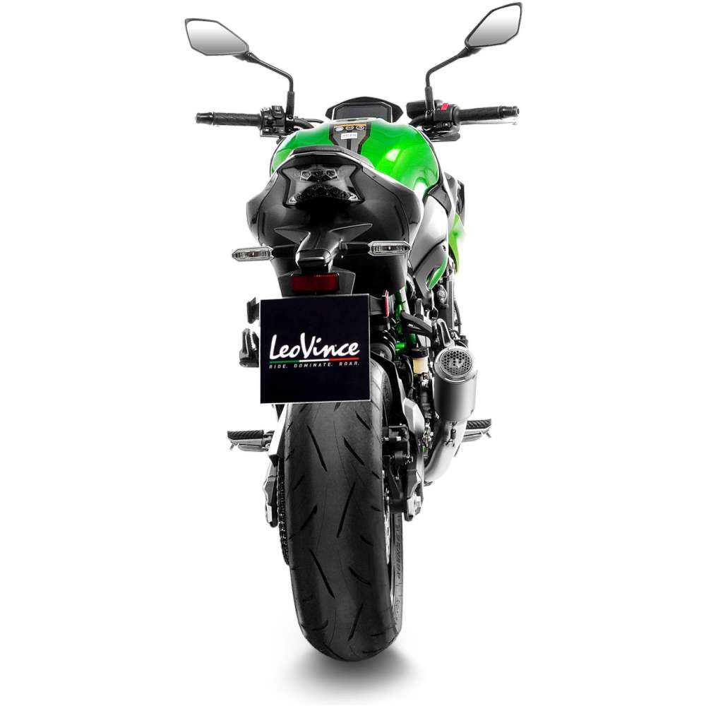 KAWASAKI Z 900 LeoVince Exhaust LV CORSA S Titanium Slip-On Silencer 2020-2024 - immagine 4