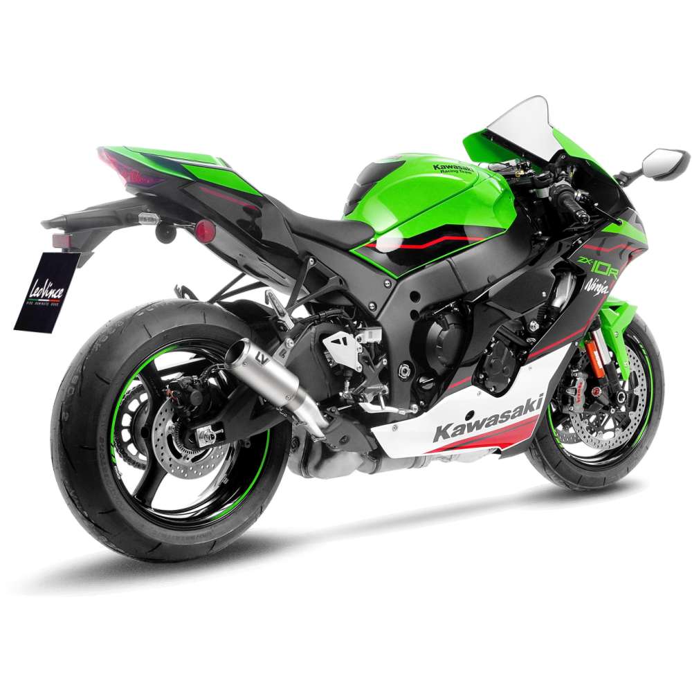KAWASAKI NINJA ZX-10RR LeoVince Exhaust LV CORSA Titanium Slip-On Silencer 2017-2020 - Slika 3
