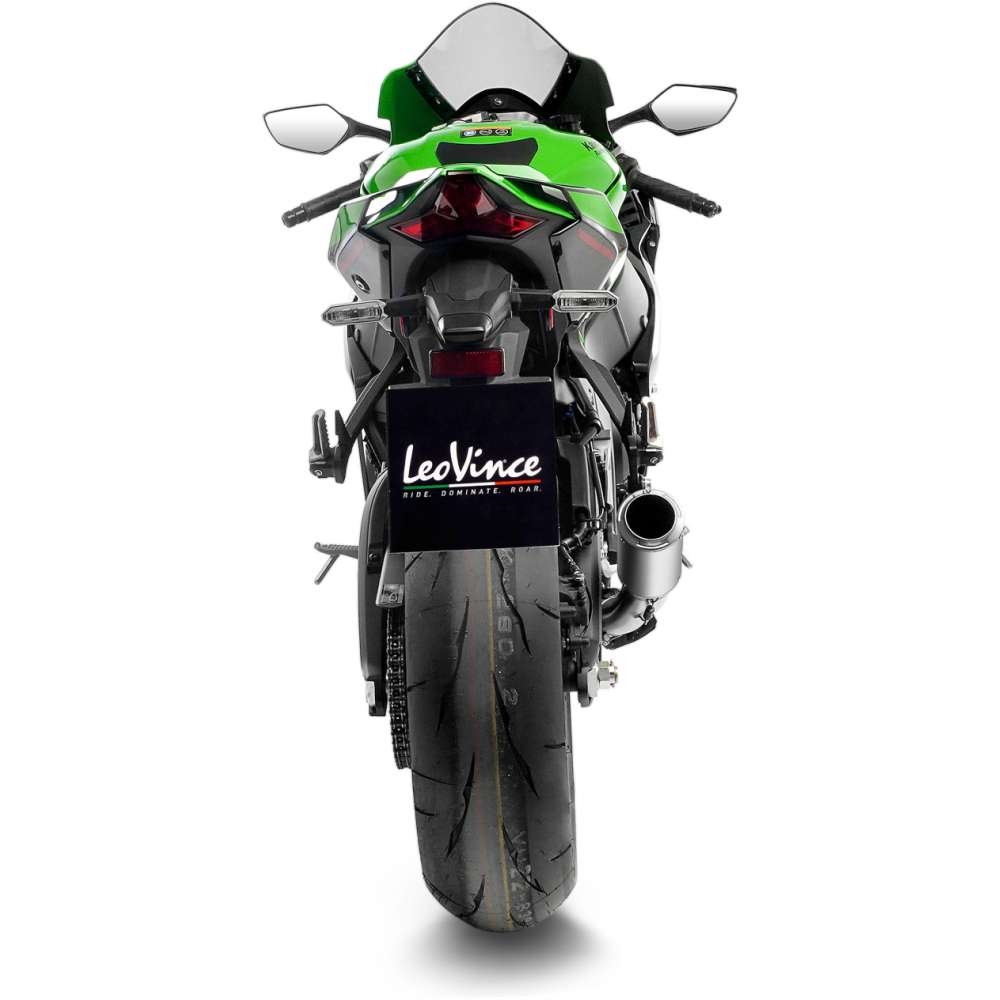 KAWASAKI NINJA ZX-10RR LeoVince Exhaust LV CORSA Titanium Slip-On Silencer 2017-2020 - Slika 4