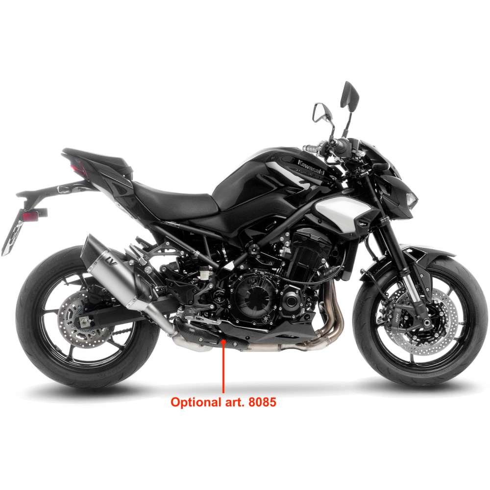 KAWASAKI Z 900 LeoVince Exhaust LV-14 R Titanium Slip-On Silencer 2025-2026 - Image 2