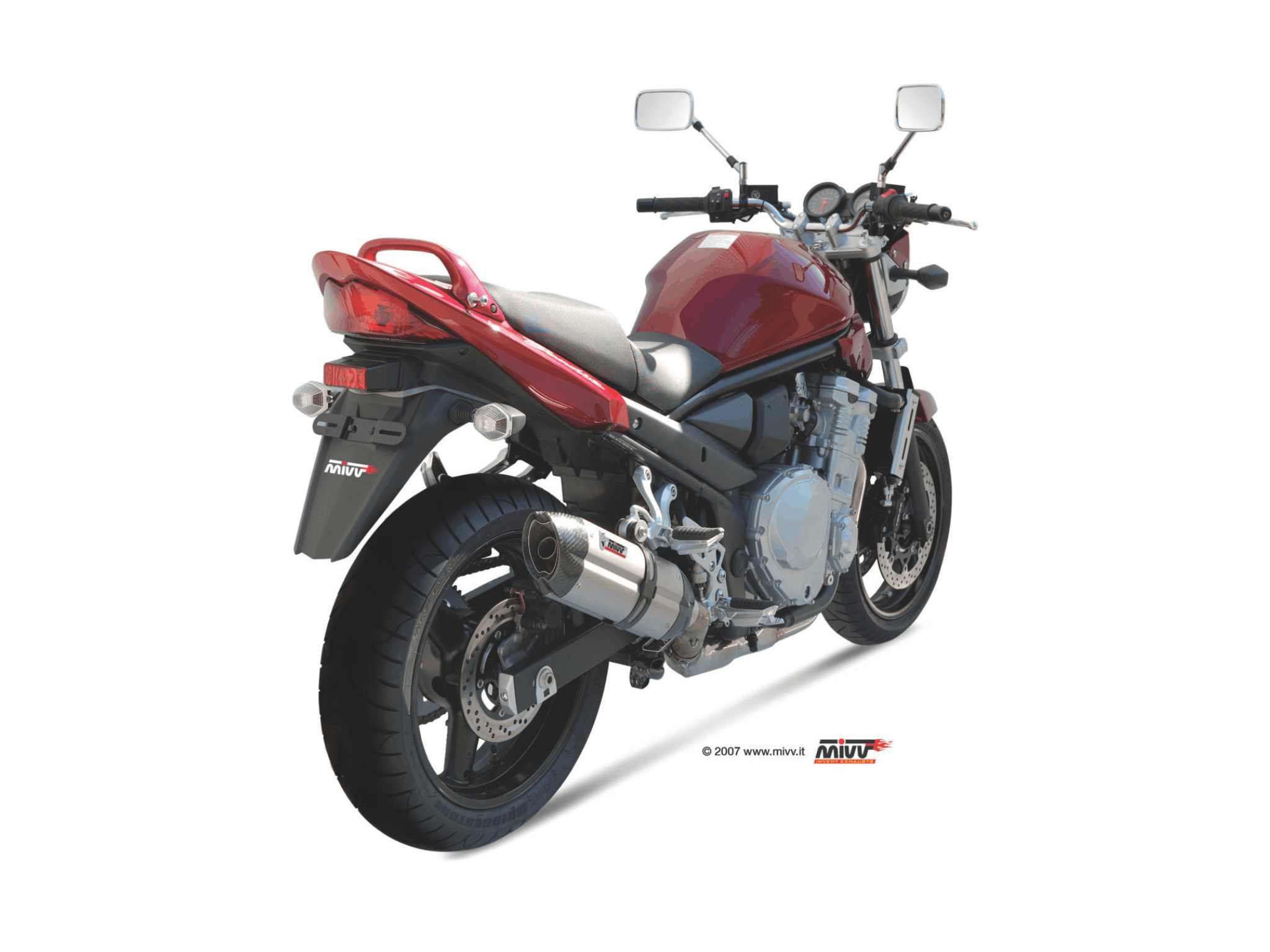 SUZUKI GSF 650 BANDIT MIVV Exhaust SUONO Slip-On Silencer 2007-2015 - Slika 3