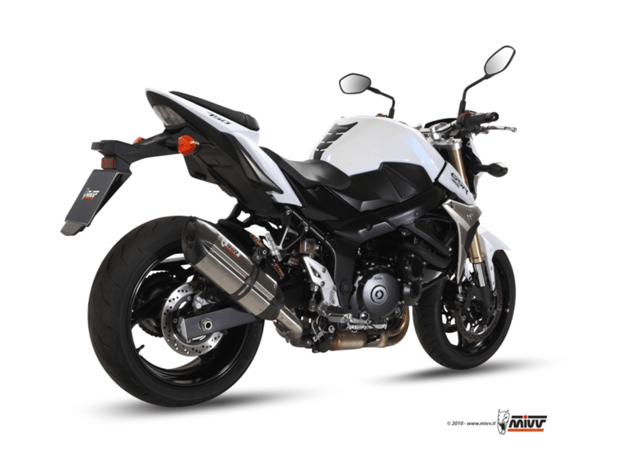 SUZUKI GSR 750 MIVV Exhaust SUONO Slip-On Silencer 2011-2016 - Image 3
