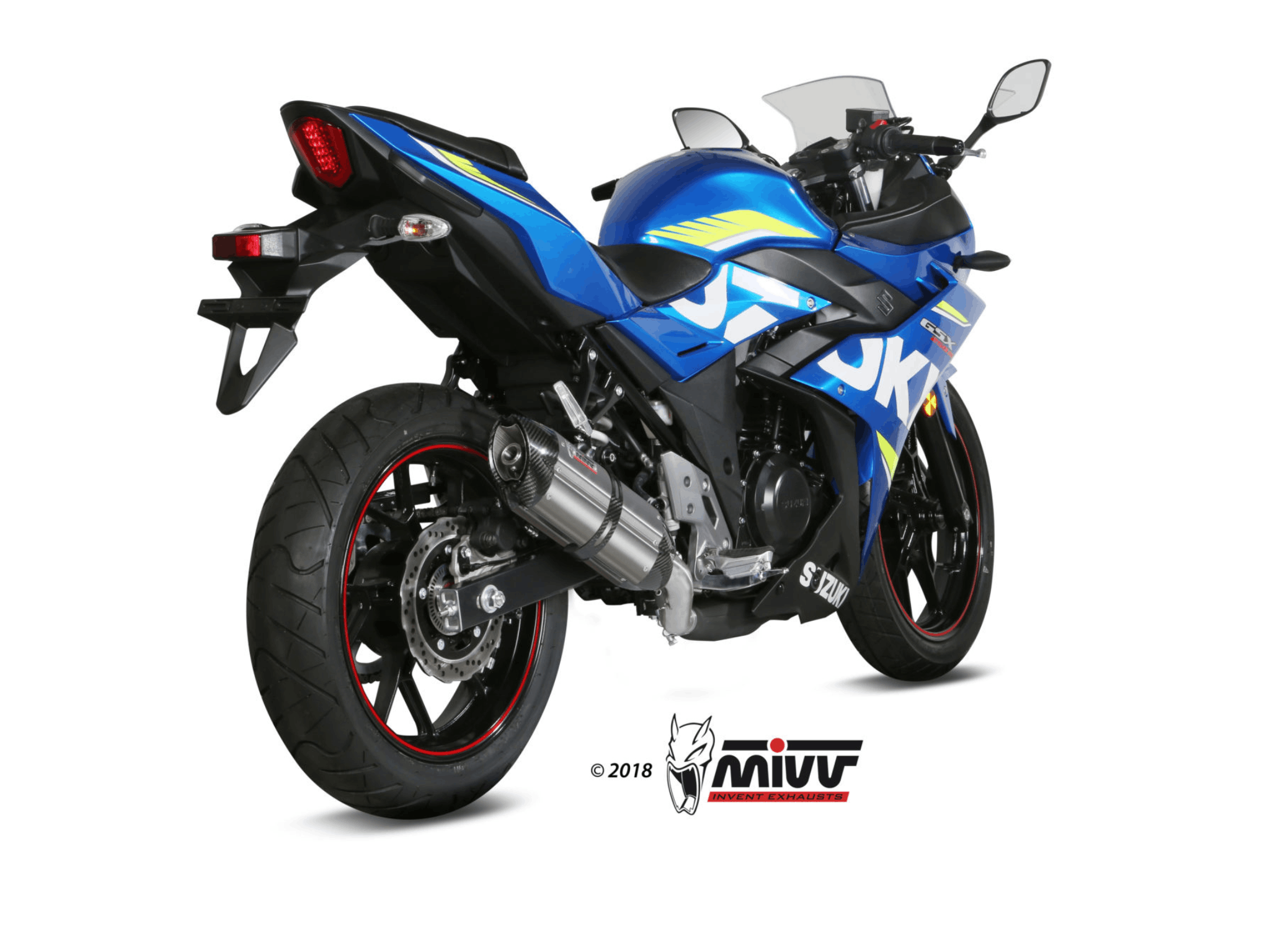 SUZUKI GSX 250 R MIVV Exhaust SUONO Slip-On Silencer 2017-2020 - Slika 3