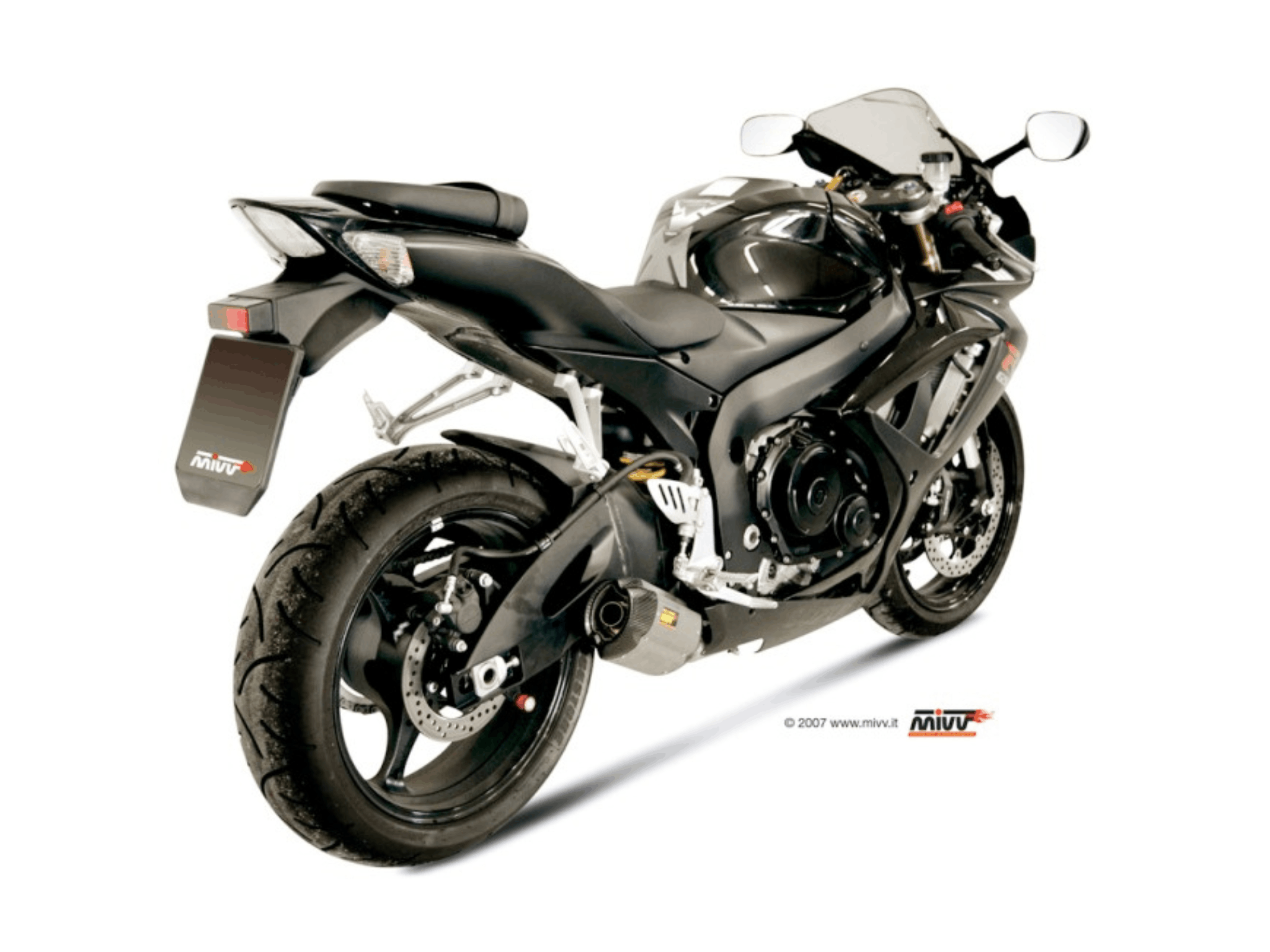 SUZUKI GSX-R 750 MIVV Exhaust SUONO Slip-On Silencer 2006-2007 - Image 3