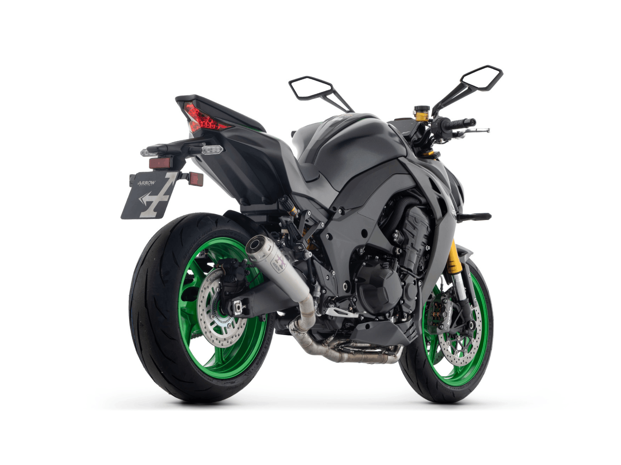 KAWASAKI Z 1100 ARROW Exhaust Pro-Race Nichrom "Dark" Silencer 2025-2026 - immagine 3