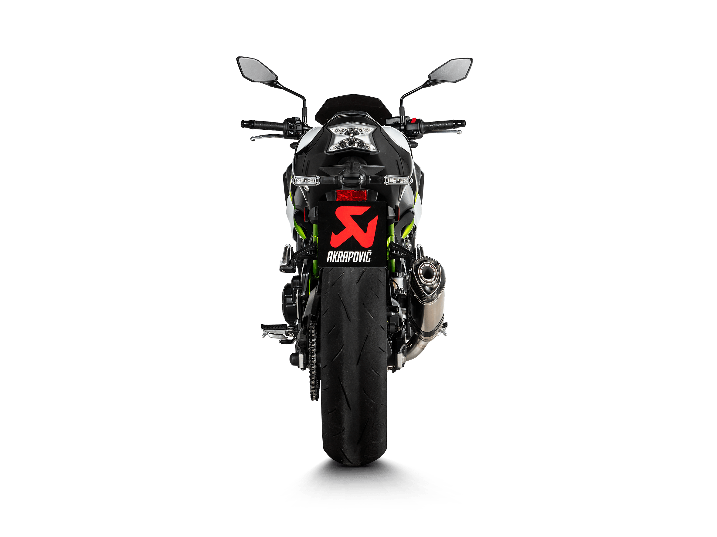 KAWASAKI Z 900 A2 Akrapovič Slip-On Line (Titanium) 2018-2024 - Image 4