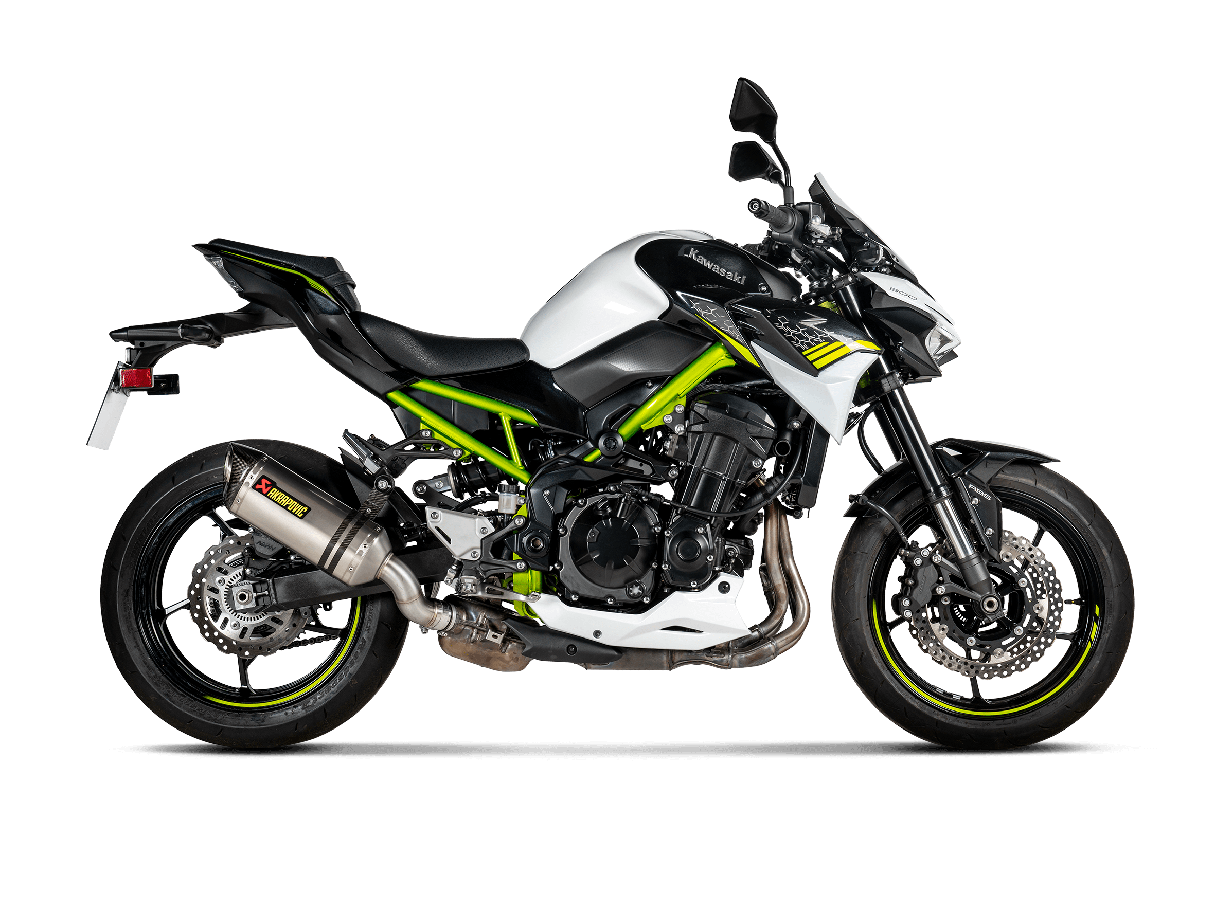 KAWASAKI Z 900 A2 Akrapovič Slip-On Line (Titanium) 2018-2024 - Image 2