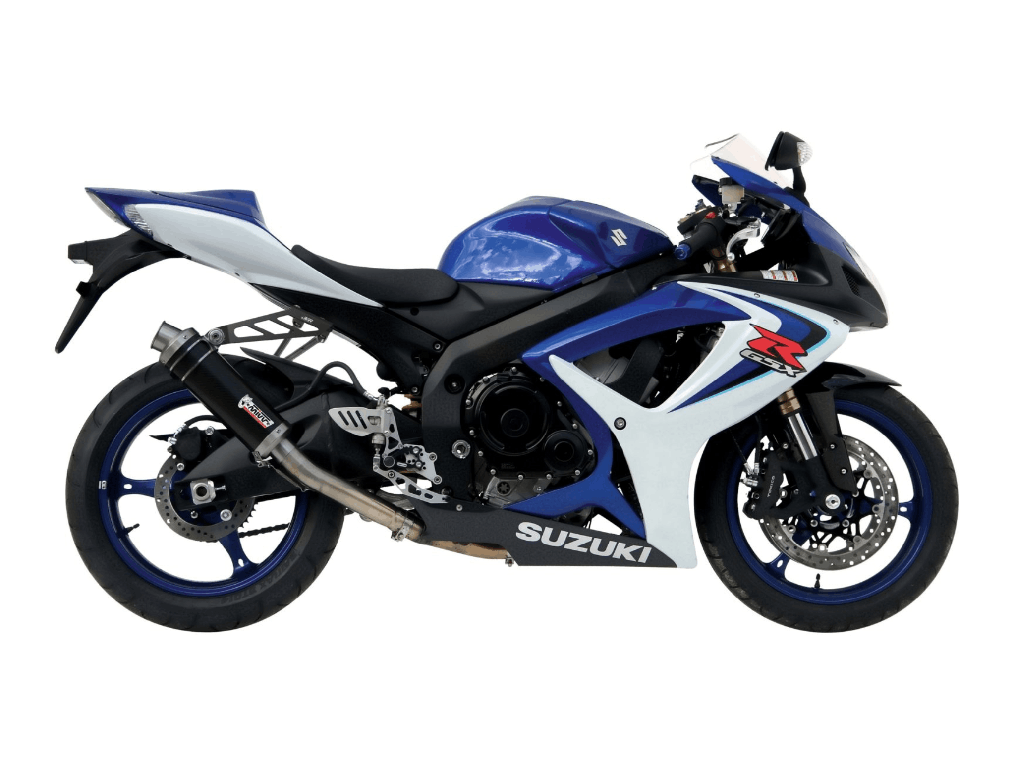 SUZUKI GSX-R 750 MIVV Exhaust GP Carbon Slip-On Silencer 2006-2007 - Image 2