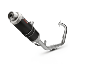 YAMAHA R125 MIVV Exhaust Complete System with GP Black Silencer 2008-2013