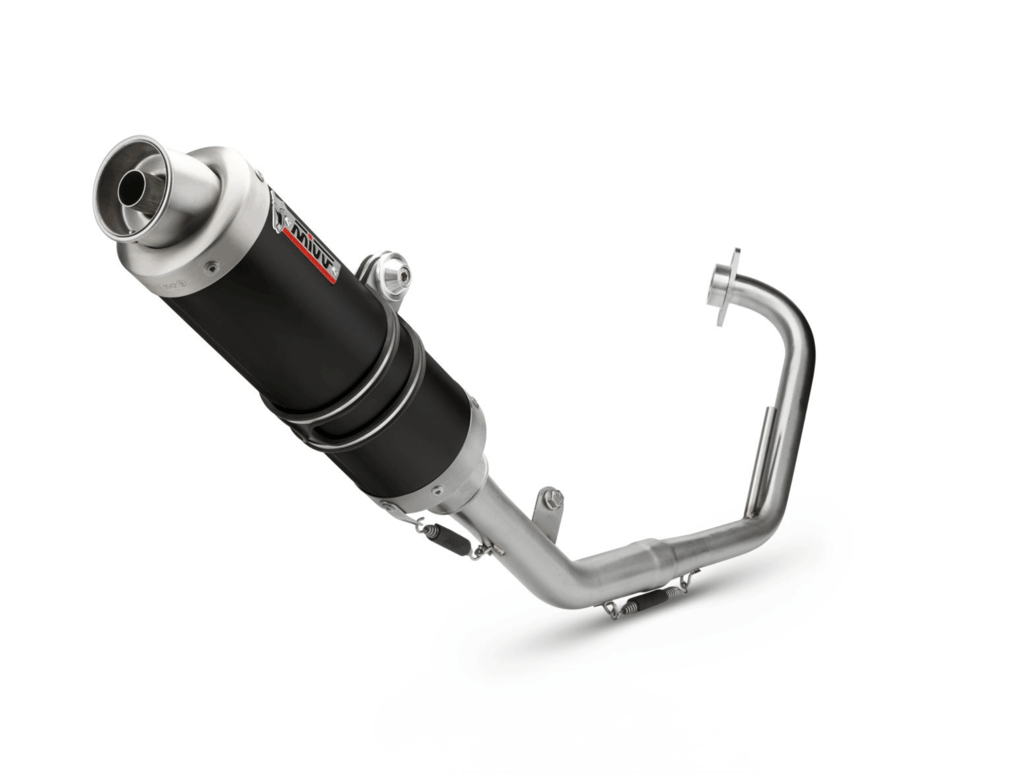 YAMAHA R125 MIVV Exhaust Complete System with GP Black Silencer 2008-2013