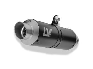 KAWASAKI Z 250 LeoVince Exhaust GP CORSA Black Slip-On Silencer 2015-2016