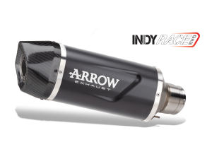 YAMAHA TENERE 700 ARROW Exhaust Indy Race EVO Aluminium "Dark" Silencer 2021-2024