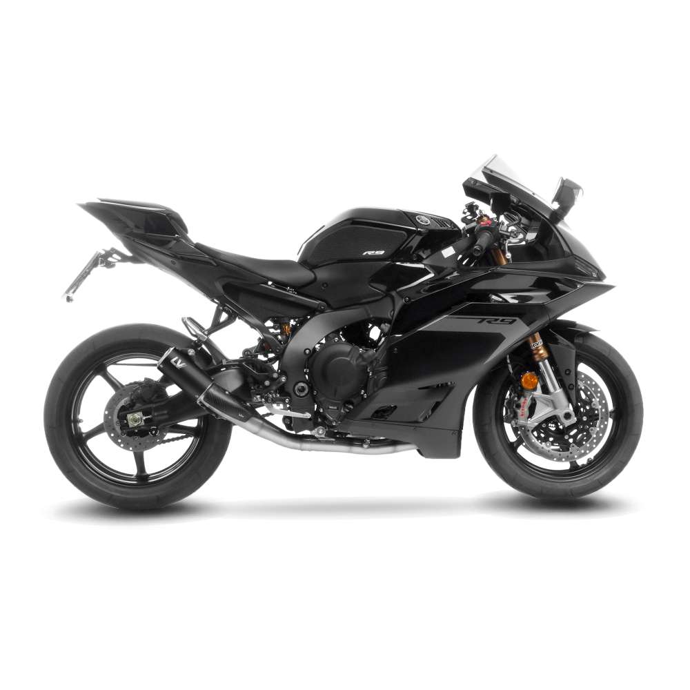 YAMAHA R9 LeoVince Exhaust Complete Racing System with LV CORSA Black Silencer 2025-2026 - Image 2