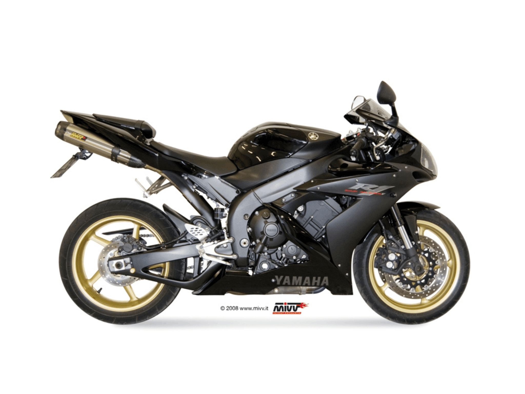 YAMAHA R1 MIVV Exhaust SUONO Slip-On Silencers 2004-2006 - Slika 2