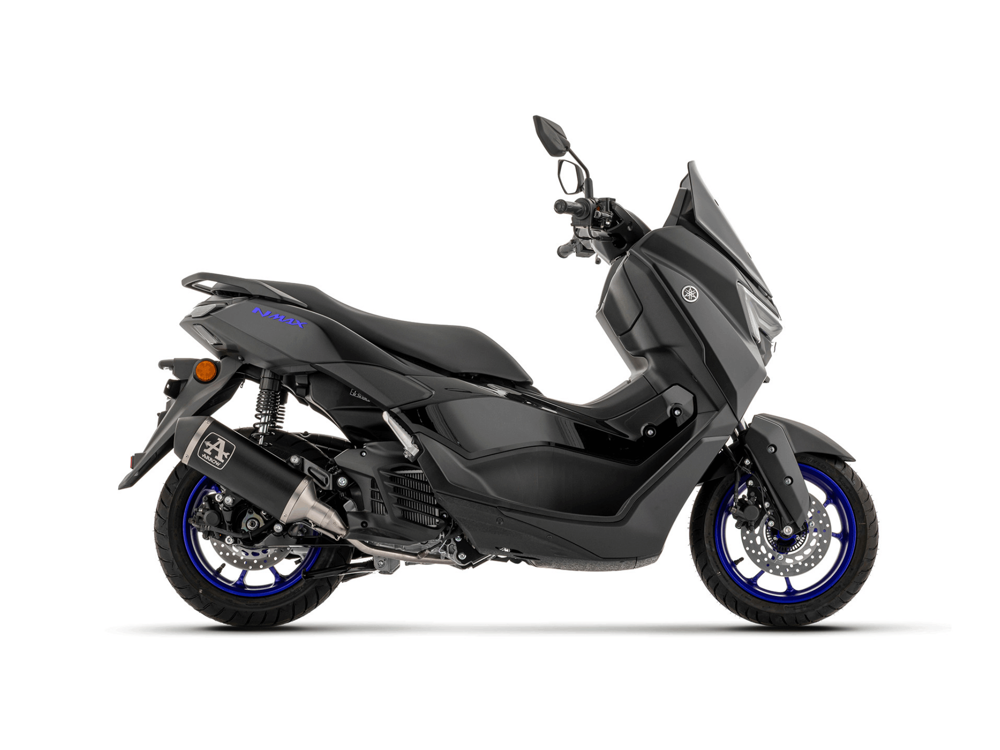YAMAHA NMAX 125 ARROW Exhaust Complete Racing System with Urban Aluminium "Dark" Silencer 2025-2026 - Image 2