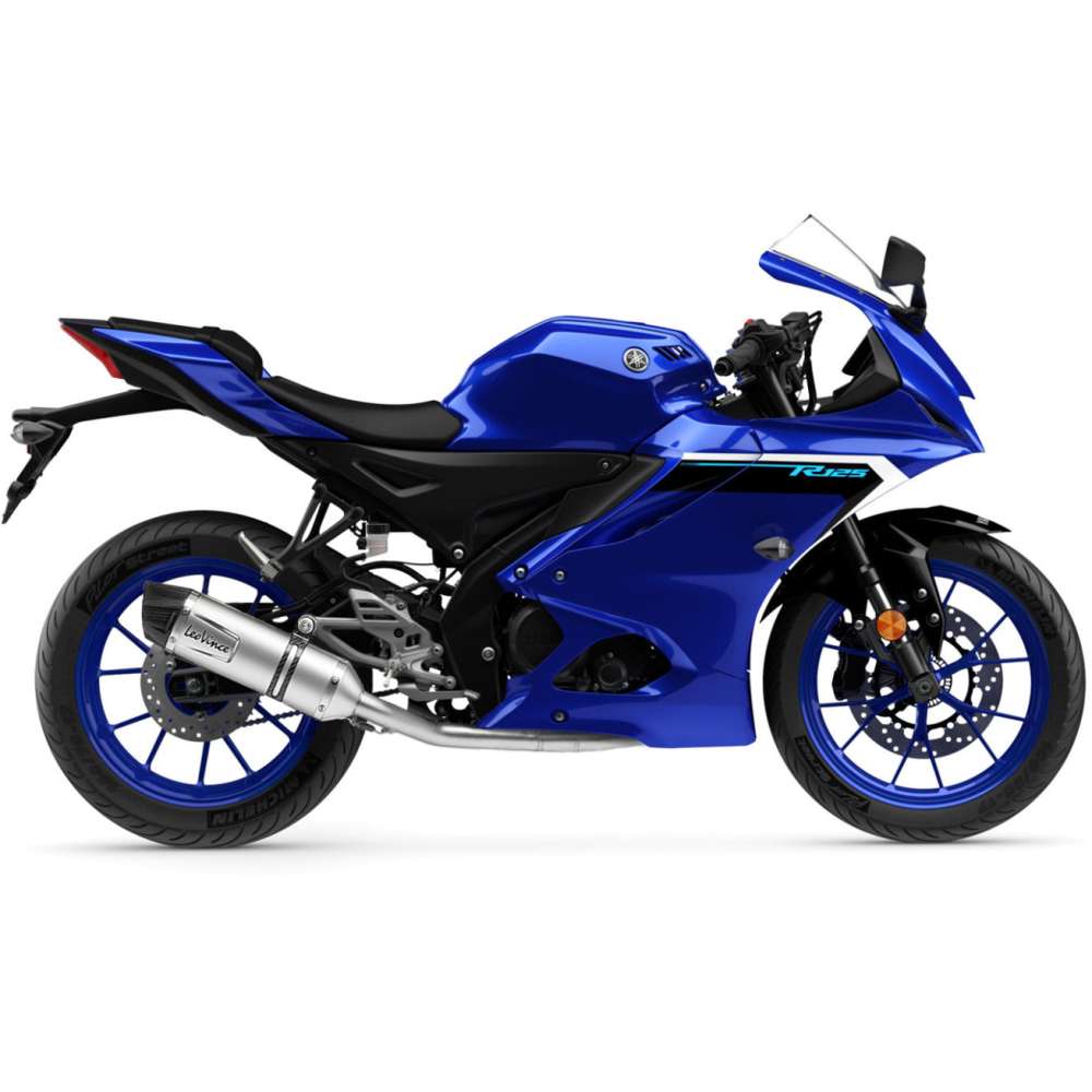 YAMAHA R125 LeoVince Exhaust Complete Racing System with LV ONE EVO Silencer 2025-2026 - Image 2