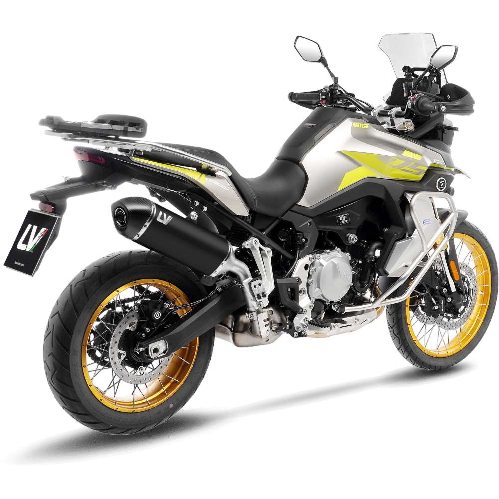 VOGE VALICO 900 DSX LeoVince Exhaust LV-14 Black Slip-On Silencer 2024-2026 - Slika 3