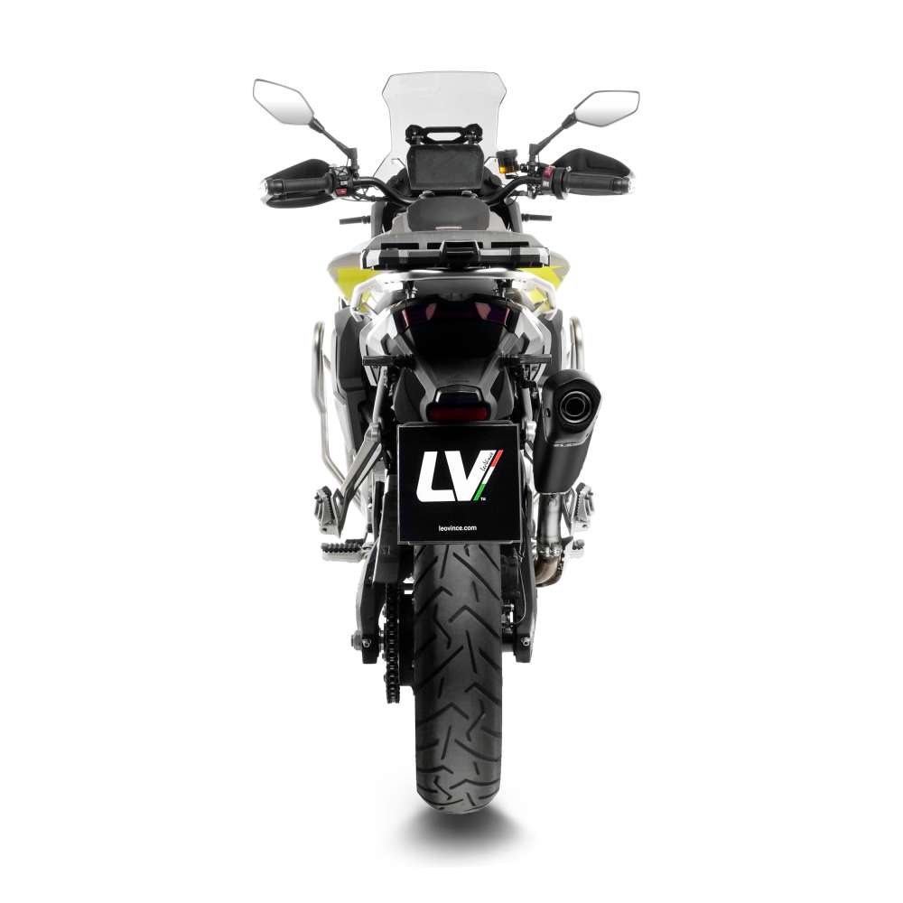 VOGE VALICO 900 DSX LeoVince Exhaust LV-14 Black Slip-On Silencer 2024-2026 - Slika 4
