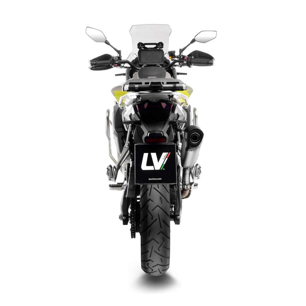 VOGE VALICO 900 DSX LeoVince Exhaust LV-14 Titanium Slip-On Silencer 2024-2026 - Slika 4