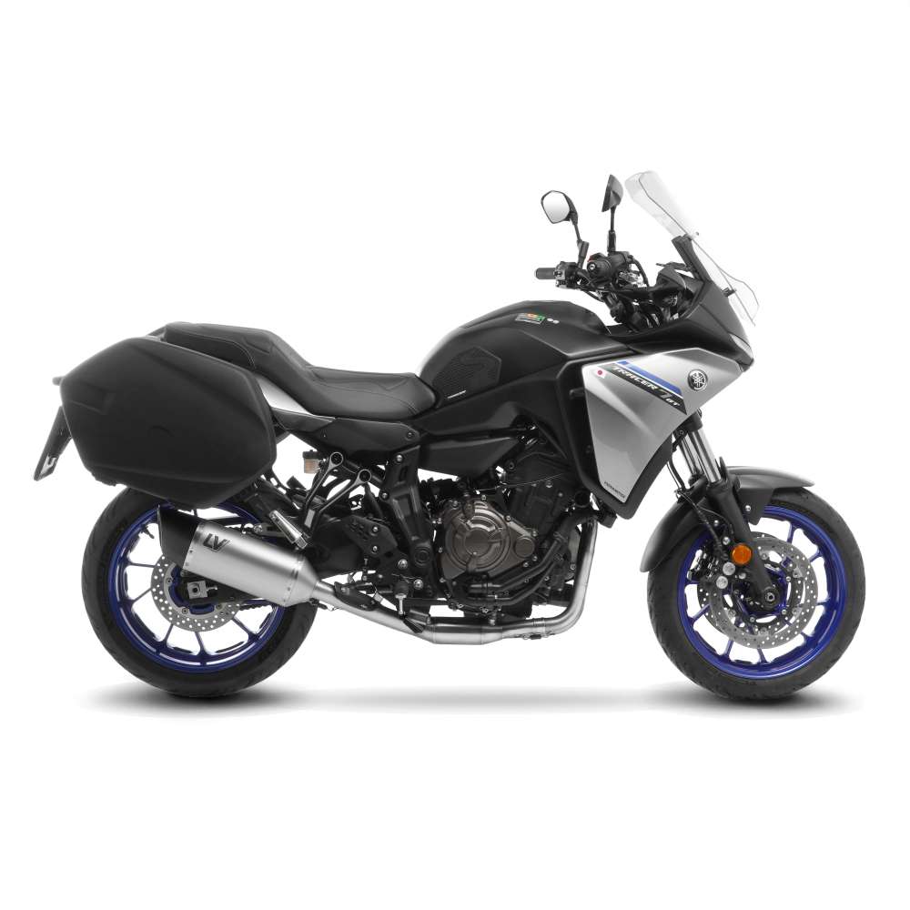 YAMAHA TRACER 7 GT LeoVince Exhaust Complete System with LV-14 R Silencer 2020-2024 - Slika 2