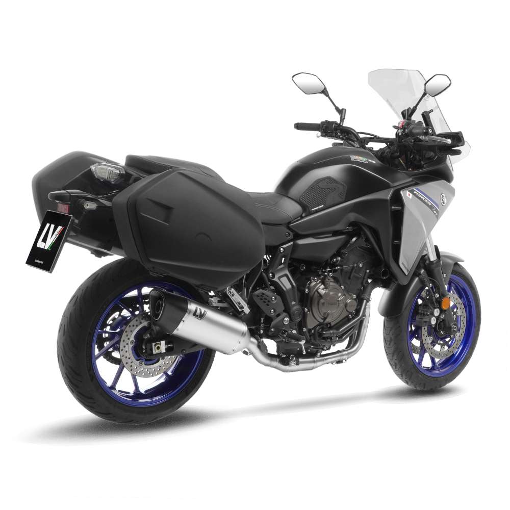 YAMAHA TRACER 7 GT LeoVince Exhaust Complete System with LV-14 R Silencer 2020-2024 - Slika 3