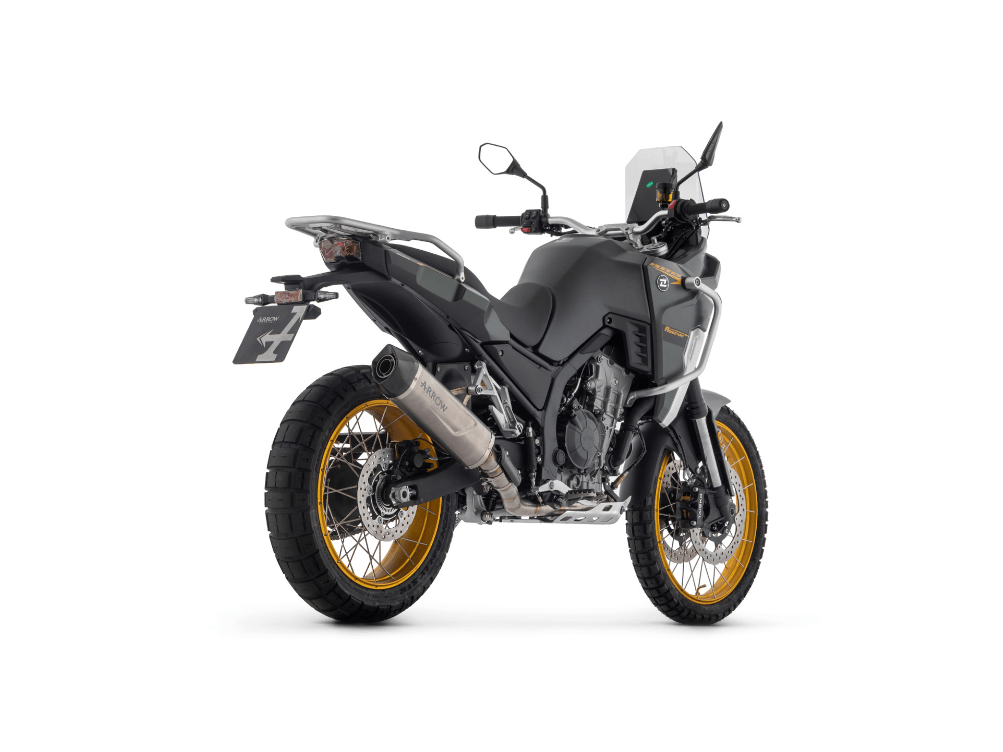 KOVE 800 X ARROW Exhaust Indy Race EVO Titanium Silencer 2024 - Slika 3