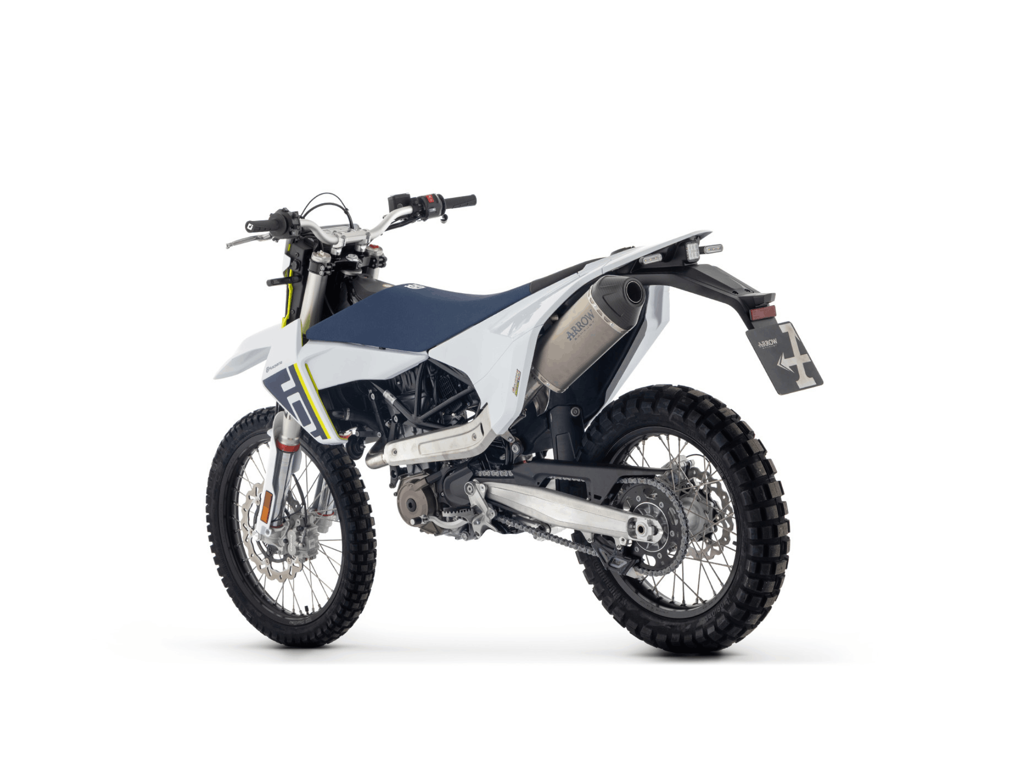 HUSQVARNA 701 ENDURO ARROW Exhaust Full System with Explorer Aluminium "Dark" Silencer 2026 - immagine 3