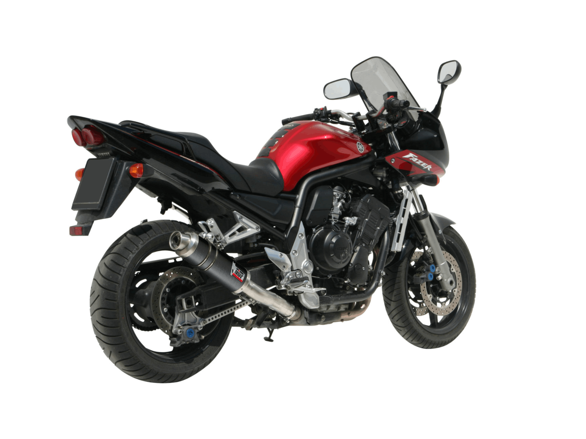 YAMAHA FZS 1000 FAZER MIVV Exhaust GP Carbon Slip-On Silencer 2001-2005 - immagine 3