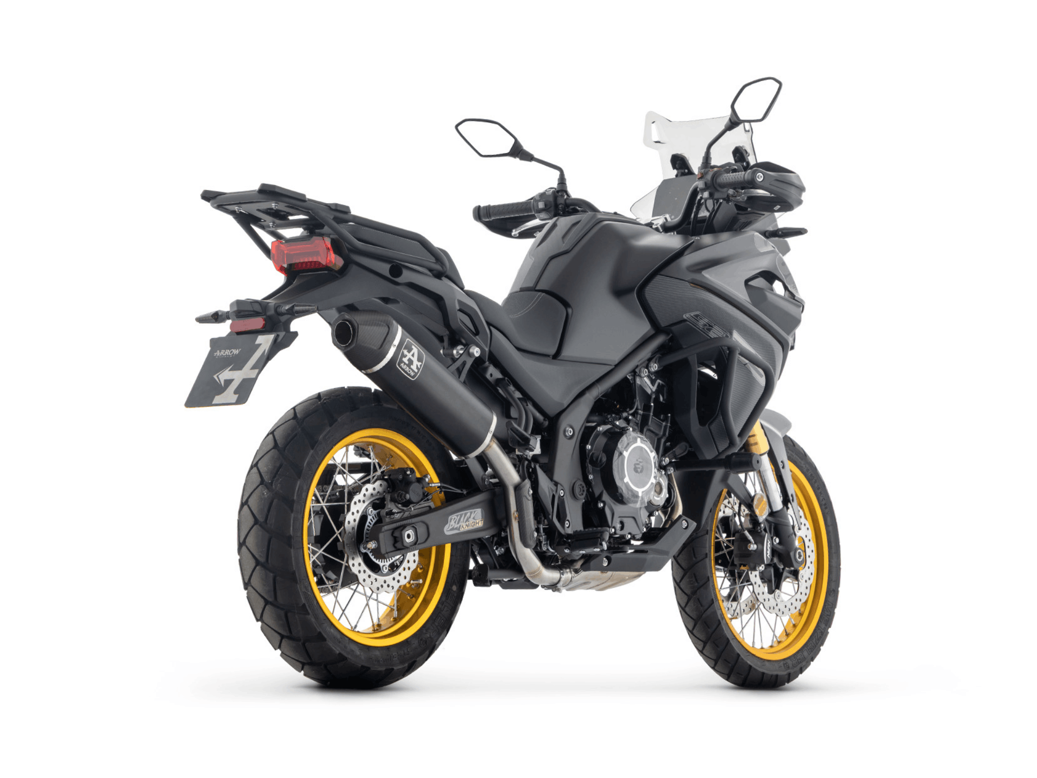 VOGE VALICO 525 DSX ARROW Exhaust Indy Race Aluminium "Dark" Silencer 2023-2024 - Slika 3