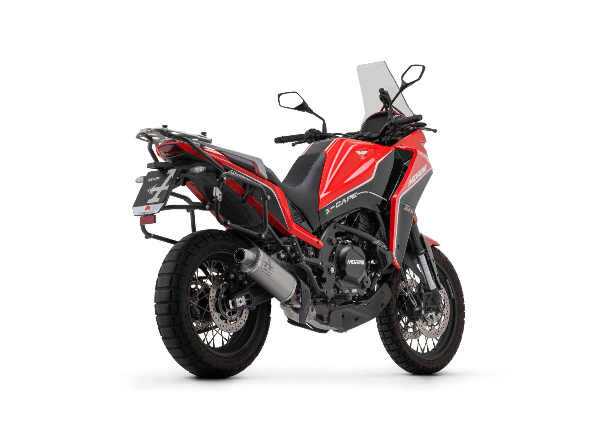 MOTO MORINI X-CAPE 650 ARROW Exhaust Indy-Race Aluminium Silencer 2022-2025 - Image 3