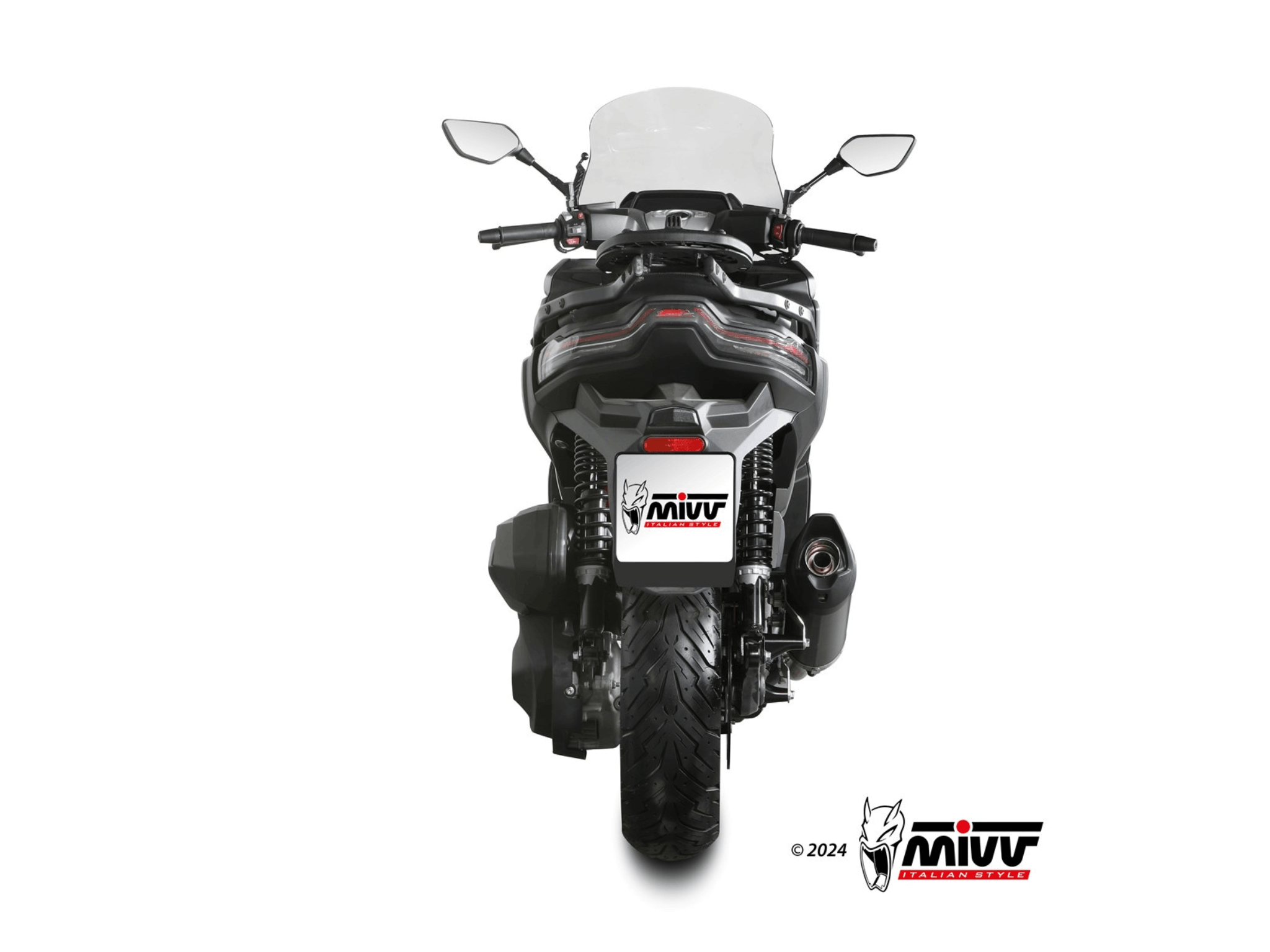 VOGE SFIDA SR4 MAX MIVV Exhaust MOVER Slip-On Silencer 2024 - Slika 4