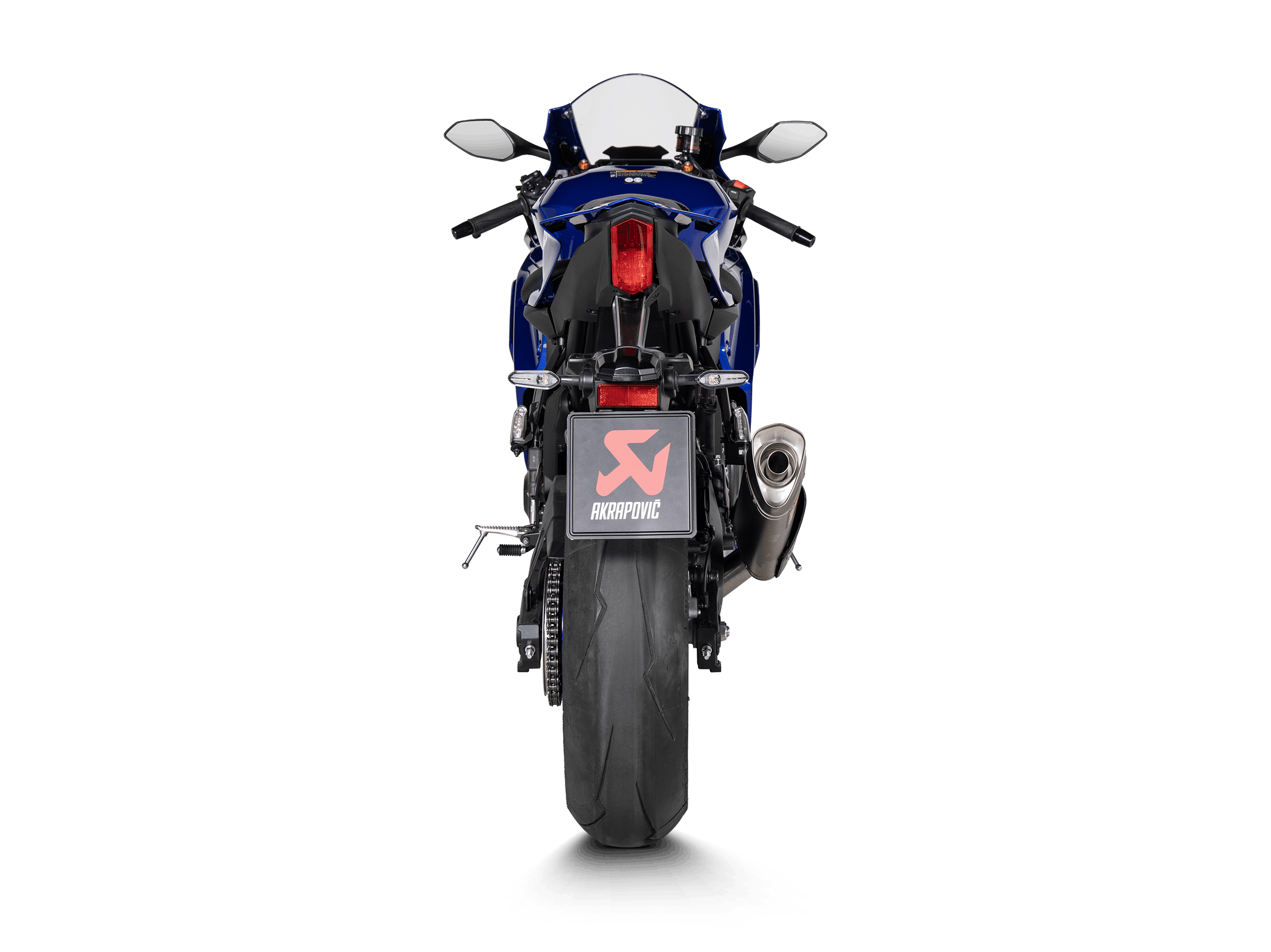 YAMAHA R7 Akrapovič Racing Line (Titanium) 2026 - Image 4