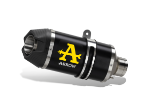 MOTO MORINI ALLTHRIKE 450 ARROW Exhaust Indy Race Aluminium "Dark" Silencer 2025-2026
