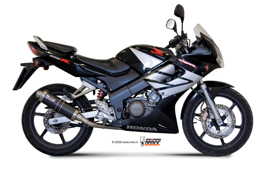 HONDA CBR 125 R MIVV Exhaust Complete System with GP Black Silencer 2004-2010 - Slika 2
