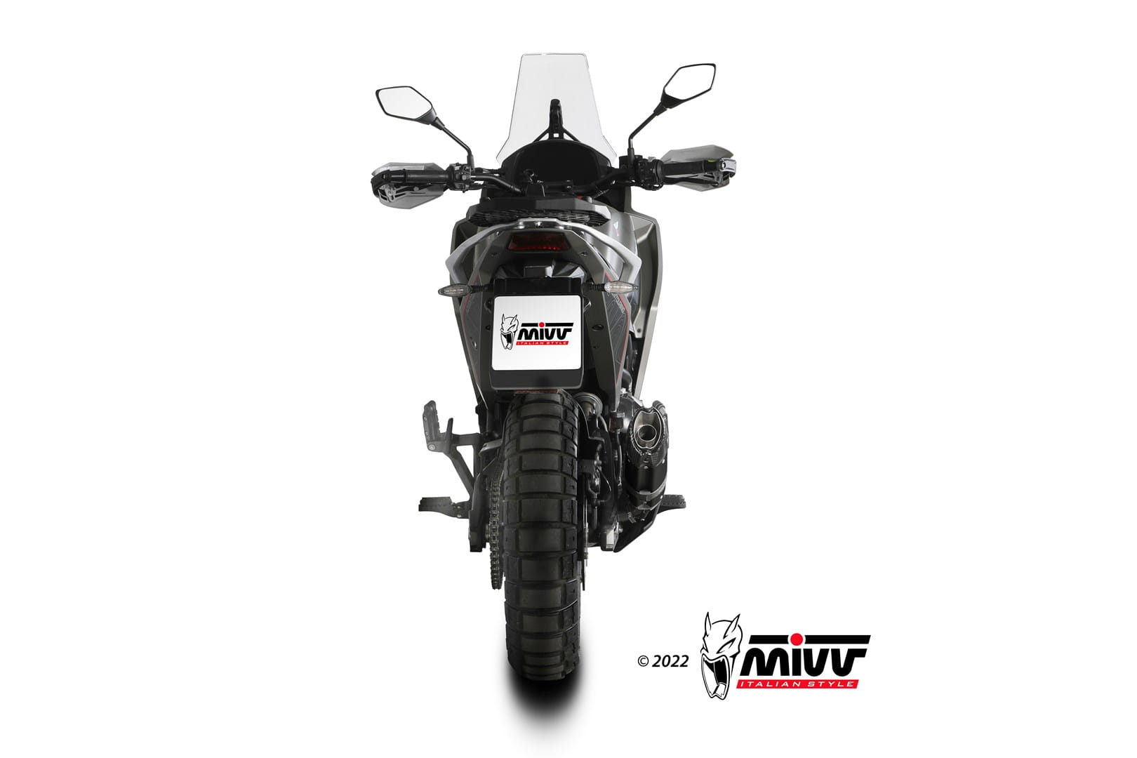 MOTO MORINI X-CAPE 650 MIVV Exhaust SUONO Black Slip-On Silencer 2021-2024 - Slika 4