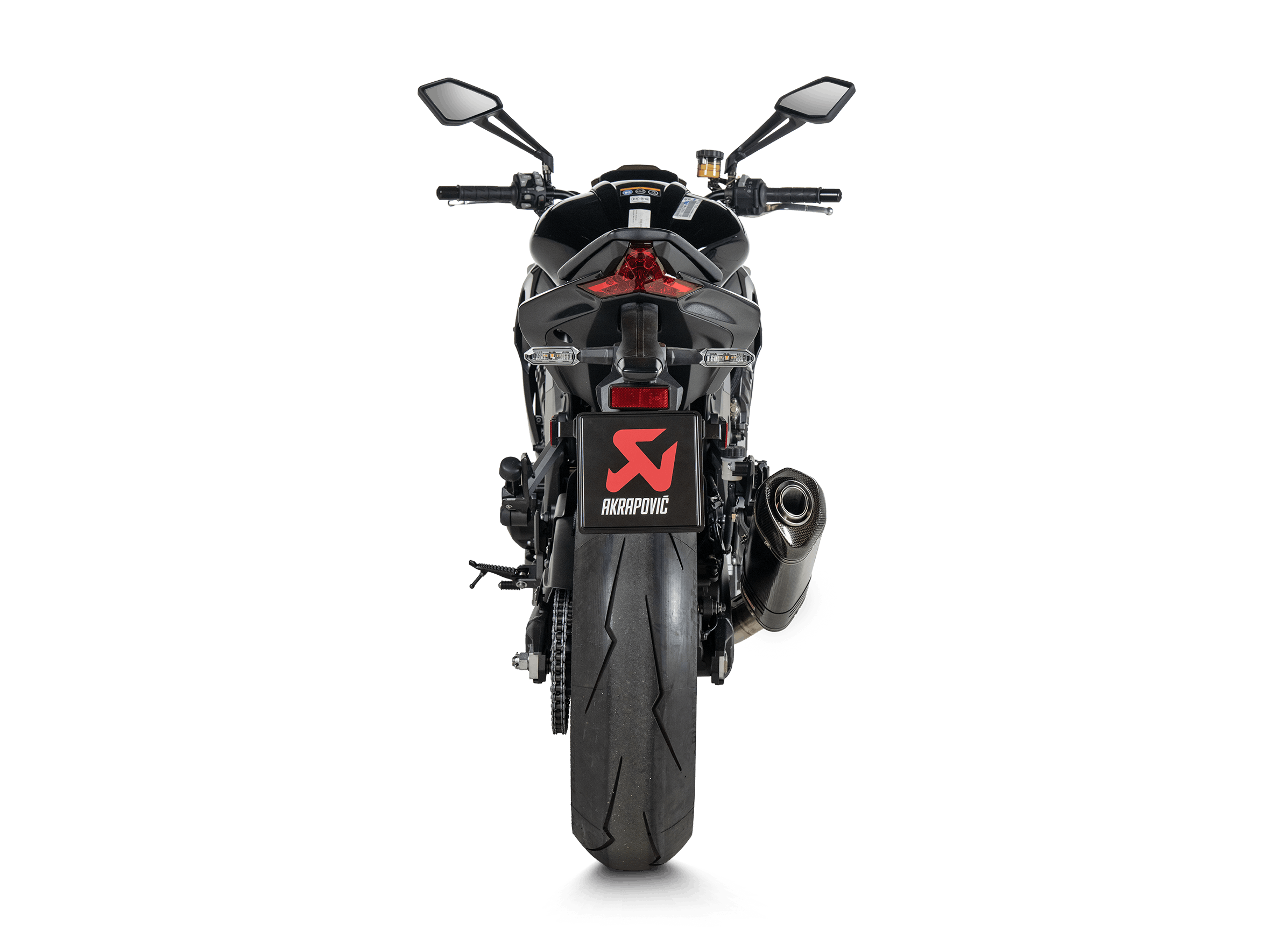 KAWASAKI Z 1100 Akrapovič Slip-On Line (Carbon) 2025-2026 - immagine 4