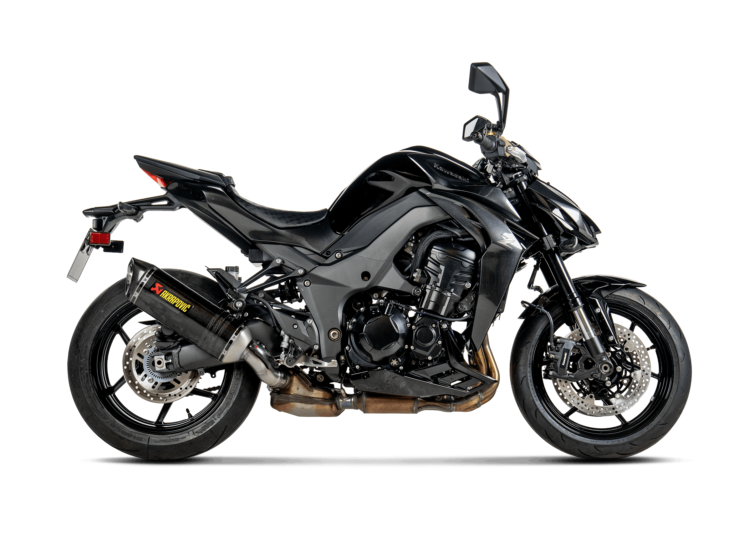 KAWASAKI Z 1100 Akrapovič Slip-On Line (Carbon) 2025-2026 - immagine 2