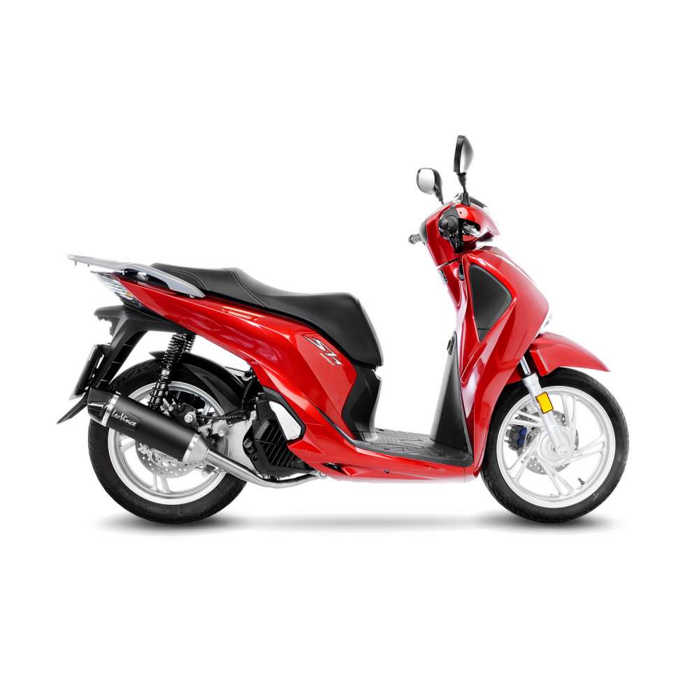 HONDA SH 125 LeoVince Exhaust Full System with NERO Silencer 2017-2019 - Slika 2