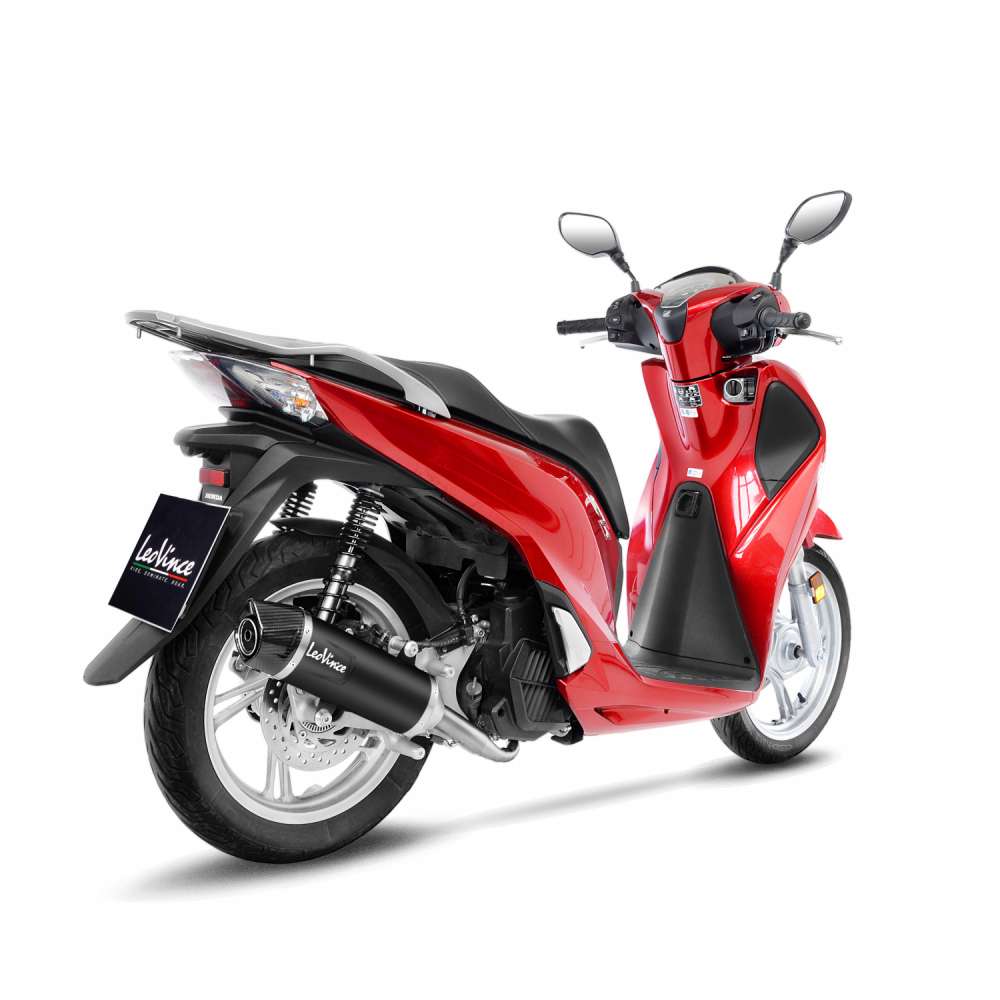 HONDA SH 125 LeoVince Exhaust Full System with NERO Silencer 2017-2019 - Slika 3