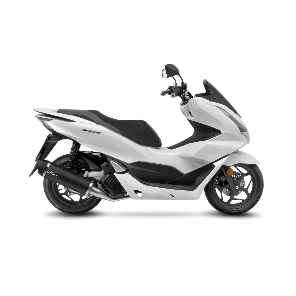 HONDA PCX 125 LeoVince Exhaust Complete System with NERO Silencer 2021-2024 - Slika 2